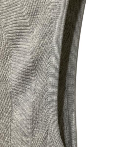 MILLY（ミリー）MILLY (ミリー) ノースリーブワンピース グレー サイズ:Pの古着・服飾アイテム