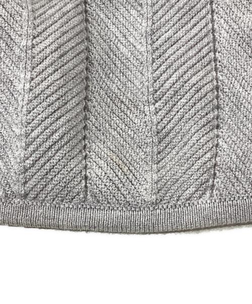 MILLY（ミリー）MILLY (ミリー) ノースリーブワンピース グレー サイズ:Pの古着・服飾アイテム