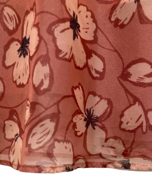 EPOCA（エポカ）EPOCA (エポカ) トランスペアレントフィオーレ オーガンジースカート ピンク サイズ:38の古着・服飾アイテム