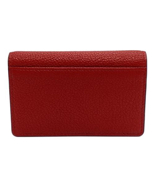 MIU MIU（ミュウミュウ）MIU MIU (ミュウミュウ) カードケース レッドの古着・服飾アイテム