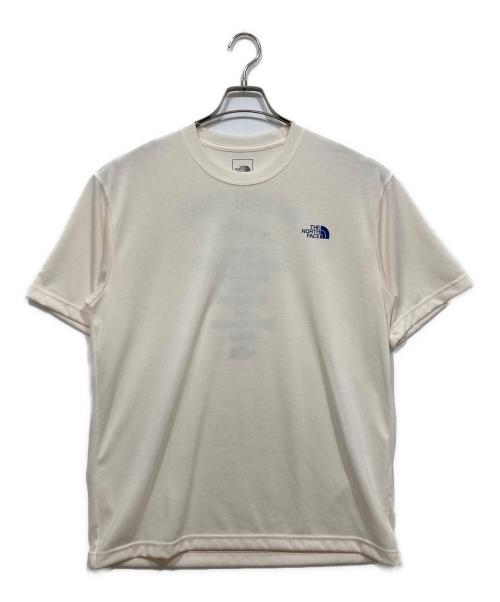 THE NORTH FACE（ザ ノース フェイス）THE NORTH FACE (ザ ノース フェイス) ショートスリーブTNFバグフリーティー / S/S TNF BUG FREE T アイボリー サイズ:Lの古着・服飾アイテム