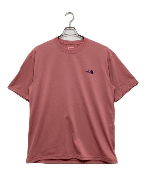THE NORTH FACE（ザ ノース フェイス）THE NORTH FACE (ザ ノース フェイス) ショートスリーブフリーランクルー S/S ピンク サイズ:Lの古着・服飾アイテム