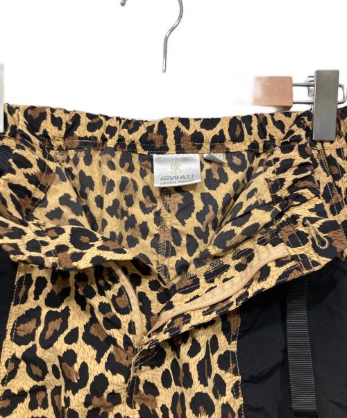 GRAMICCI（グラミチ）GRAMICCI (グラミチ) レオパードクライミングパンツ ベージュ×ブラック サイズ:Lの古着・服飾アイテム