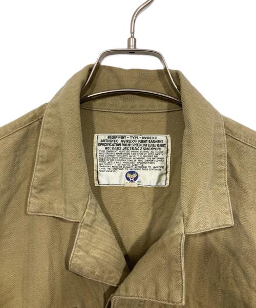 AVIREX（アヴィレックス）AVIREX (アヴィレックス) オーバーオール ブラウン サイズ:Lの古着・服飾アイテム
