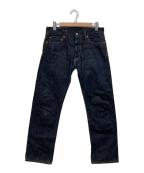 MOMOTARO JEANS桃太郎ジーンズ）の古着「出陣タイトストレートデニムパンツ」｜インディゴ
