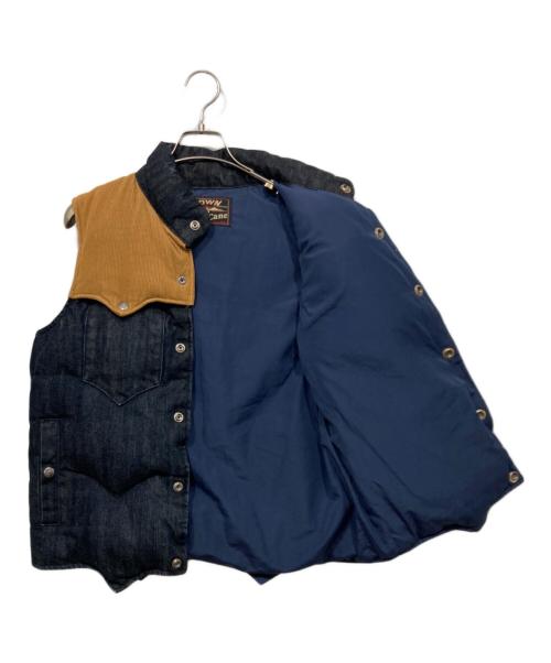 SUGAR CANE（シュガーケーン）SUGAR CANE (シュガーケーン) デニムダウンベスト インディゴ サイズ:Mの古着・服飾アイテム