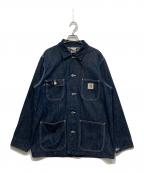 CarHarttカーハート）の古着「デニムカバーオール」｜インディゴ