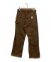 CarHartt (カーハート) ペインターパンツ ブラウン サイズ:31×34：4500円