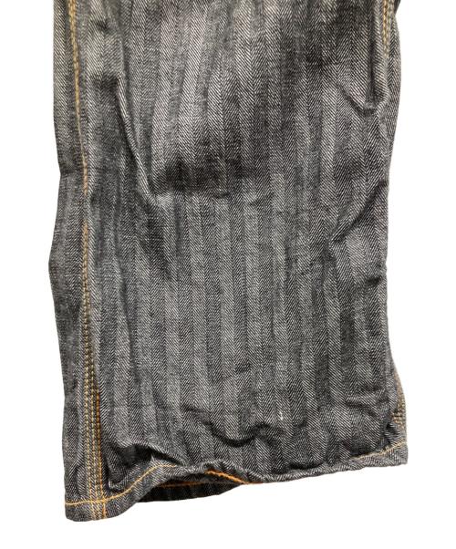 BLUE WAY（ブルーウェイ）BLUE WAY (ブルーウェイ) ヘンリーボーン ペインターパンツ グレー サイズ:Mの古着・服飾アイテム