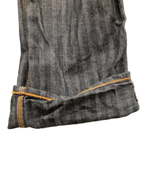 BLUE WAY（ブルーウェイ）BLUE WAY (ブルーウェイ) ヘンリーボーン ペインターパンツ グレー サイズ:Mの古着・服飾アイテム