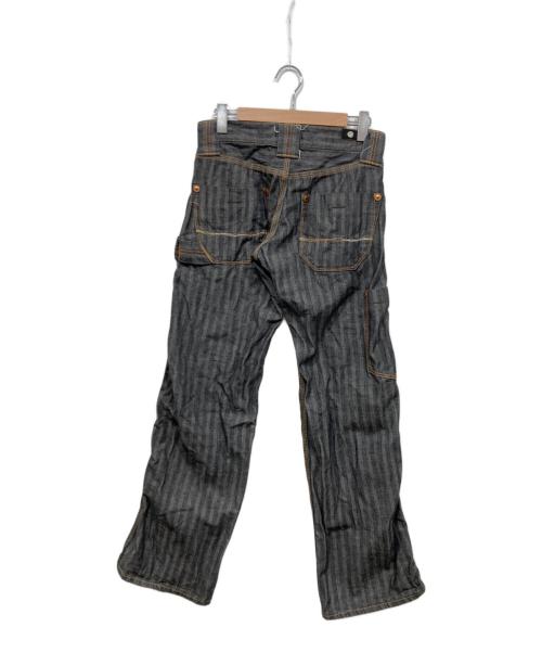 BLUE WAY（ブルーウェイ）BLUE WAY (ブルーウェイ) ヘンリーボーン ペインターパンツ グレー サイズ:Mの古着・服飾アイテム