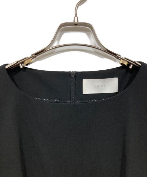 BOSS HUGO BOSS（ボス ヒューゴボス）BOSS HUGO BOSS (ボス ヒューゴボス) ノースリーブワンピース ブラック サイズ:FR36の古着・服飾アイテム