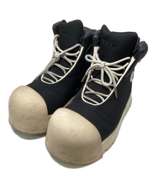 ROCKSTA（ロックスター）ROCKSTA (ロックスター) FVVO (エフブイブイオー) HIGH TOP BOOTS ブラック×ホワイト サイズ:26㎝の古着・服飾アイテム