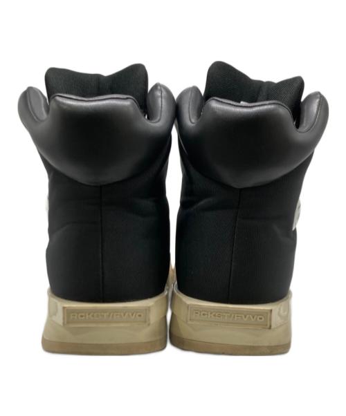ROCKSTA（ロックスター）ROCKSTA (ロックスター) FVVO (エフブイブイオー) HIGH TOP BOOTS ブラック×ホワイト サイズ:26㎝の古着・服飾アイテム