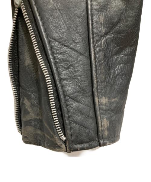 Schott（ショット）Schott (ショット) ワンスター ダブルライダースジャケット ブラック サイズ:38の古着・服飾アイテム