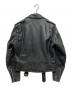 Schott (ショット) ワンスター ダブルライダースジャケット ブラック サイズ:38：35000円