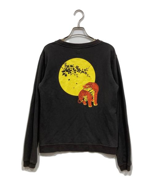 PHERROW'S 匠（フェローズ タクミ）PHERROW'S 匠 (フェローズ タクミ) バック虎プリントスウェット グレー サイズ:表記なしの古着・服飾アイテム