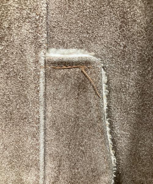 SCHOTT BROS.（ショット）SCHOTT BROS. (ショットブロス) 裏ボアスウェードレザージャケット ベージュ サイズ:38の古着・服飾アイテム