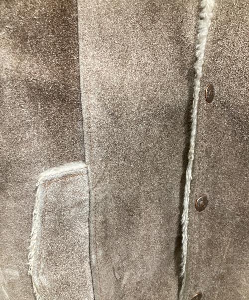 SCHOTT BROS.（ショット）SCHOTT BROS. (ショットブロス) 裏ボアスウェードレザージャケット ベージュ サイズ:38の古着・服飾アイテム