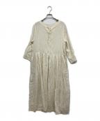 nest Robeネストローブ）の古着「リネンワンピース」｜ホワイト