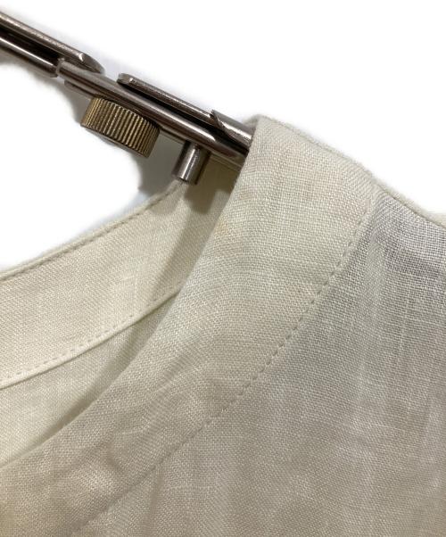 nest Robe（ネストローブ）nest Robe (ネストローブ) リネンワンピース ホワイト サイズ:Freeの古着・服飾アイテム