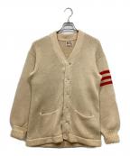 Princetonプリンストン）の古着「レタードカーディガン」｜ベージュ