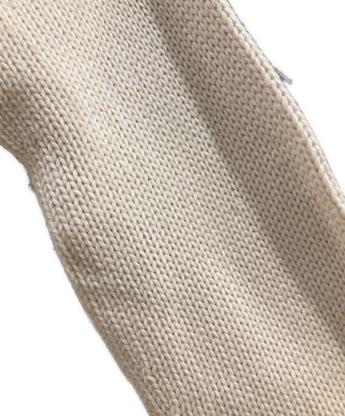 Princeton（プリンストン）Princeton (プリンストン) レタードカーディガン ベージュ サイズ:サイズ表記なしの古着・服飾アイテム