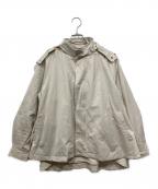 Emma Taylorエマテイラー）の古着「3WAYフレアーマウンテンパーカー」｜ベージュ