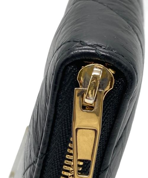 BALENCIAGA（バレンシアガ）BALENCIAGA (バレンシアガ) Crushコンチネンタルウォレット ブラックの古着・服飾アイテム