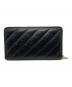 BALENCIAGA (バレンシアガ) Crushコンチネンタルウォレット ブラック：45000円