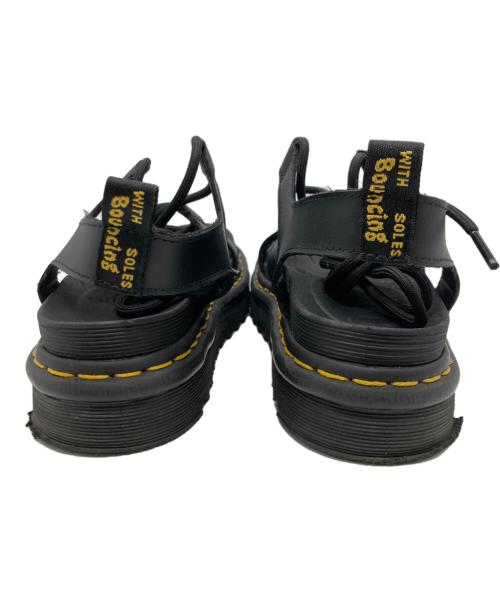 Dr.Martens（ドクターマーチン）Dr.Martens (ドクターマーチン) NARTILLA レースアップサンダル / グラディエーターサンダル ブラック サイズ:UK 6の古着・服飾アイテム