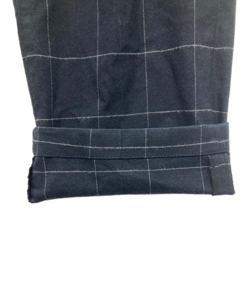 BLACK LABEL CRESTBRIDGE（ブラックレーベル クレストブリッジ）BLACK LABEL CRESTBRIDGE (ブラックレーベル クレストブリッジ) ブロックチェックパンツ ネイビー サイズ:ウエスト79　W31(78.5cm)の古着・服飾アイテム