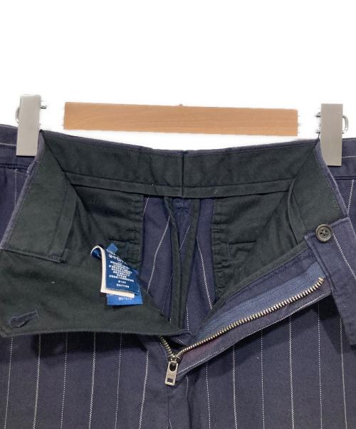 Rugby Ralph Lauren（ラグビーラルフローレン）Rugby Ralph Lauren (ラグビーラルフローレン) ロンドンストライプパンツ ネイビー サイズ:W32の古着・服飾アイテム