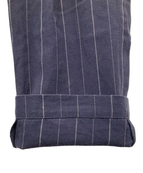 Rugby Ralph Lauren（ラグビーラルフローレン）Rugby Ralph Lauren (ラグビーラルフローレン) ロンドンストライプパンツ ネイビー サイズ:W32の古着・服飾アイテム