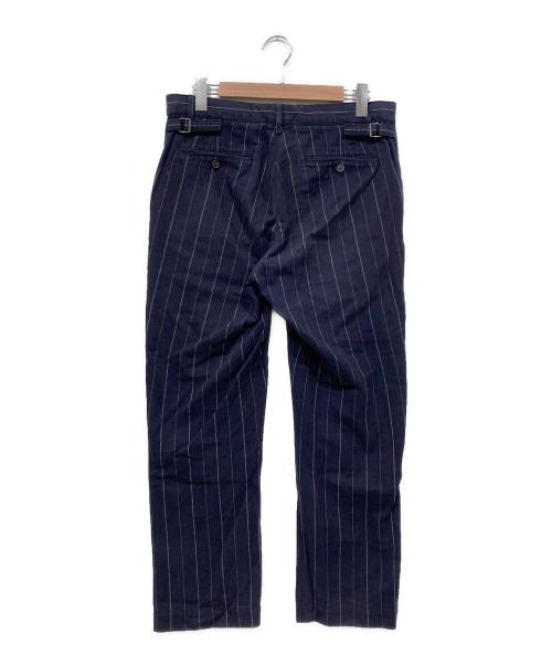 Rugby Ralph Lauren（ラグビーラルフローレン）Rugby Ralph Lauren (ラグビーラルフローレン) ロンドンストライプパンツ ネイビー サイズ:W32の古着・服飾アイテム