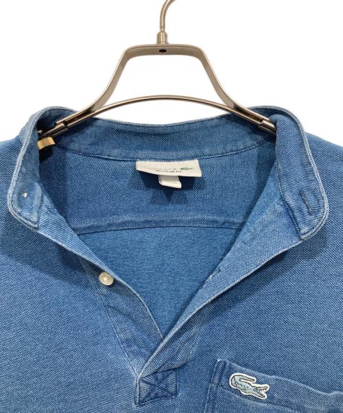 LACOSTE（ラコステ）LACOSTE (ラコステ) 長袖ポロシャツ ブルー サイズ:XSの古着・服飾アイテム
