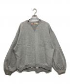 Traditional Weatherwearトラディショナルウェザーウェア）の古着「クルーネックスウェット」｜グレー