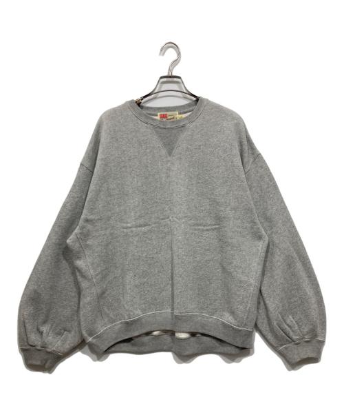 Traditional Weatherwear（トラディショナルウェザーウェア）Traditional Weatherwear (トラディショナルウェザーウェア) クルーネックスウェット グレー サイズ:Sの古着・服飾アイテム