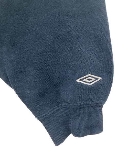 UMBRO（アンブロ）UMBRO (アンブロ) ハーフジップスウェット ネイビー サイズ:Lの古着・服飾アイテム