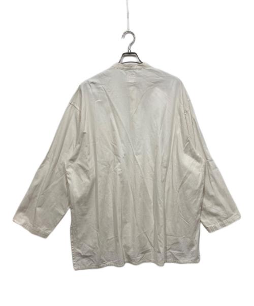 HINSON（ヒンソン）HINSON (ヒンソン) シャツ アイボリー サイズ:Lの古着・服飾アイテム