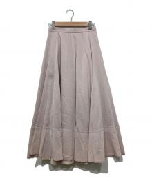 ARPEGE STORY（アルページュストーリー）の古着「テンセルコットンシアースカート」｜ピンク