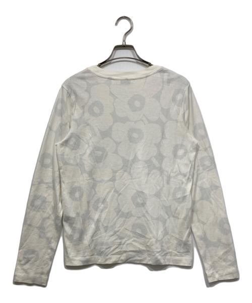 marimekko（マリメッコ）marimekko (マリメッコ) ロングスリーブカットソー ホワイト サイズ:Sの古着・服飾アイテム