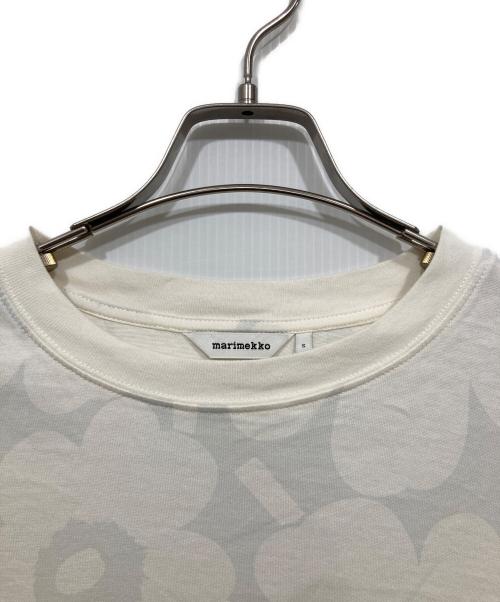 marimekko（マリメッコ）marimekko (マリメッコ) ロングスリーブカットソー ホワイト サイズ:Sの古着・服飾アイテム