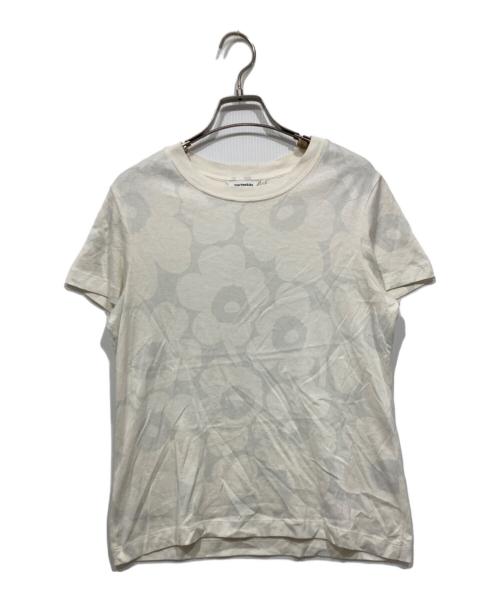 marimekko（マリメッコ）marimekko (マリメッコ) 花柄Tシャツ ホワイト サイズ:Sの古着・服飾アイテム
