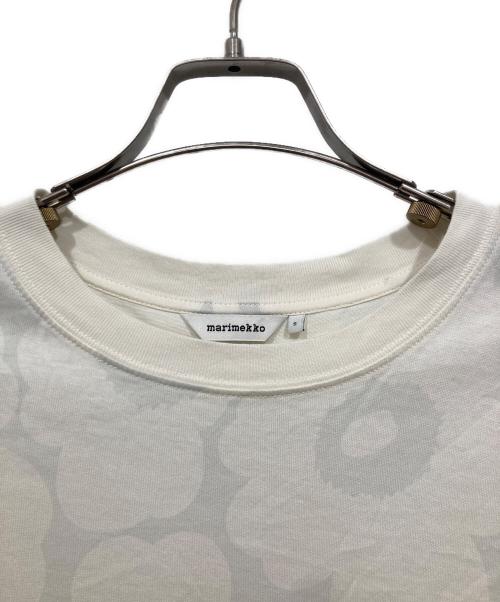 marimekko（マリメッコ）marimekko (マリメッコ) 花柄Tシャツ ホワイト サイズ:Sの古着・服飾アイテム