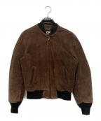 Schottショット）の古着「スウェードジャケット」｜ブラウン