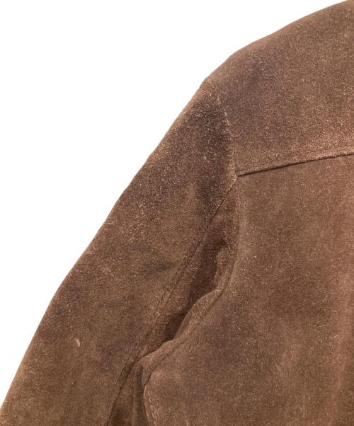 Schott（ショット）Schott (ショット) スウェードジャケット ブラウン サイズ:38の古着・服飾アイテム