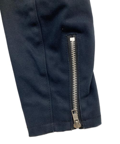 Schott（ショット）Schott (ショット) コットンダブルライダースジャケット ネイビー サイズ:40の古着・服飾アイテム