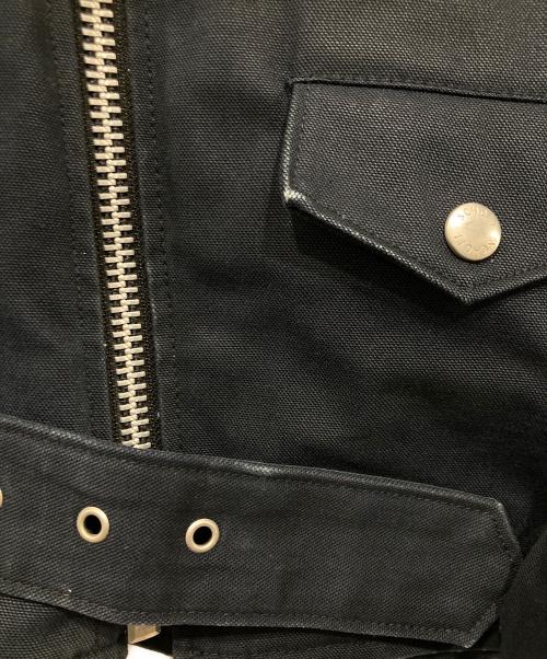 Schott（ショット）Schott (ショット) コットンダブルライダースジャケット ネイビー サイズ:40の古着・服飾アイテム