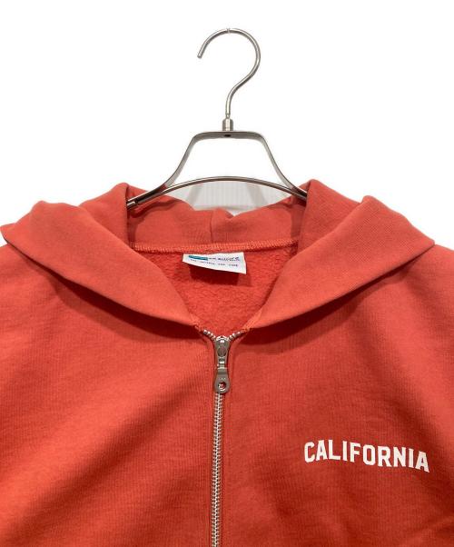 OFF SHORE（オフショア）Off Shore (オフショア) ジップパーカー オレンジ サイズ:Sの古着・服飾アイテム